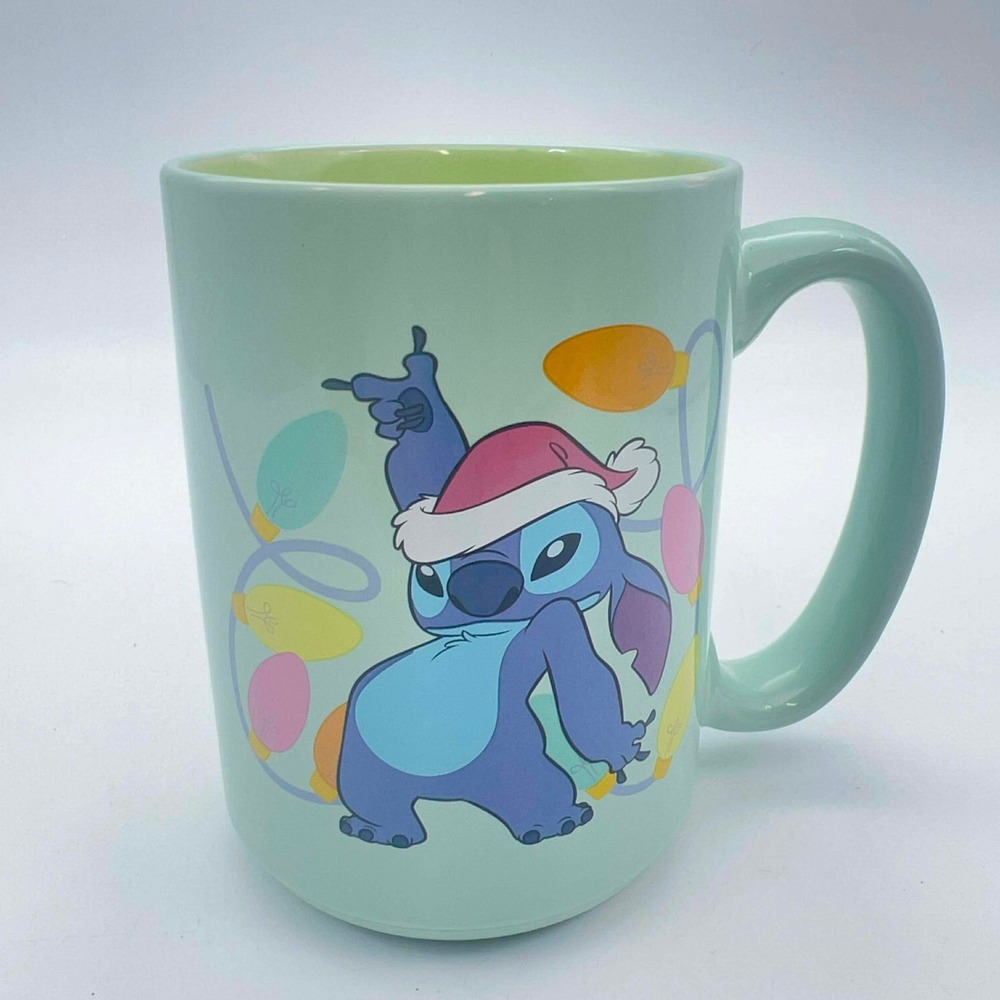 Zak‎ Designs Disney Stitch Christmas Lights Mug BRAND NEW